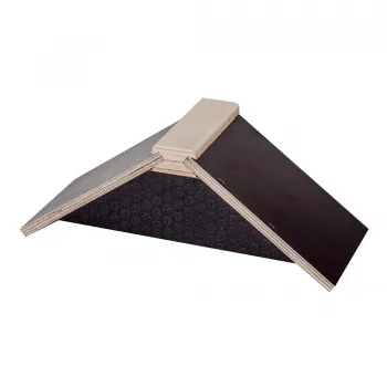 Siodełko drewniane spoczynkowe dla gołębi - czarne